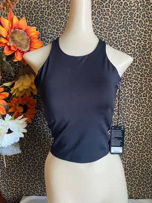 NWT Black Natural Run Form Tank Top XX-LARGE thumbnail 8