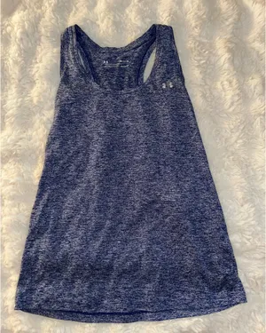 Under Armour Blue Razor Back Tank Top Small thumbnail 1