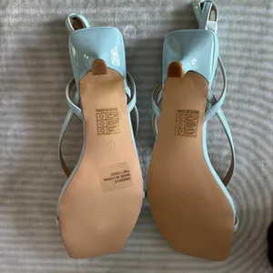 & Other Stories Pretty Light Blue Kitten Heels thumbnail 6