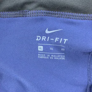 Nike Dri Fit Womens XL Running Short Blue Drawstring Athletic Active Performance thumbnail 3