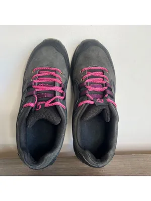 Merrell Verterra Black / Pink Women's Hiking Shoe Size 8.5 #750 thumbnail 5