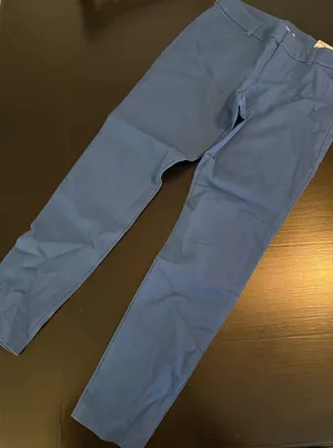Old Navy Pixie Ankle Pants Blue Mid-Rise Slim Trousers 379641-11-1 Size 2 thumbnail 1
