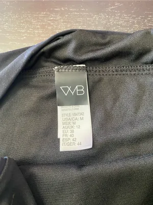 W by Worth Black Bikini Bottom - Simple High-Cut Brief thumbnail 2