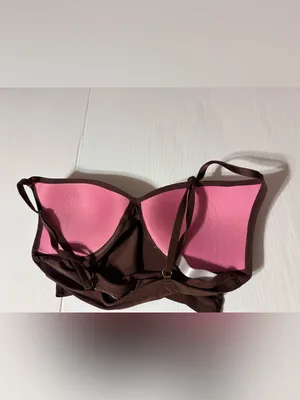 Victoria's Secret Smooth Wireless Bralette in Dark Brown small thumbnail 3