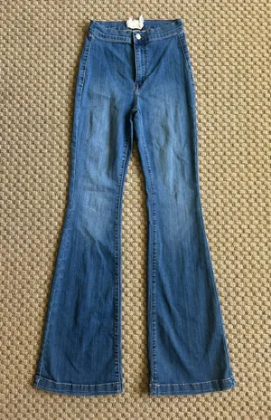 Altar’d State High-Rise Flare Stretch Jeans thumbnail 1