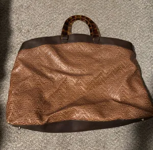 Extra large tote bag Boho Brown thumbnail 1