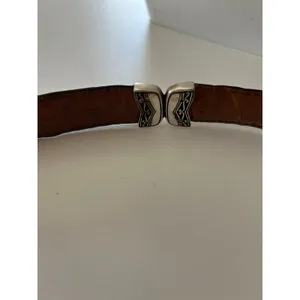 Vintage Women’s Black/Brown Reversible Belt thumbnail 4