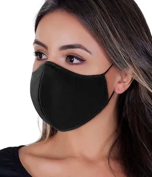 5 Packs Black Face Mask Covering thumbnail 1