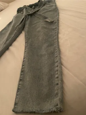 Abercrombie & Fitch Ultra High Rise Tie-Waist Jean thumbnail 3