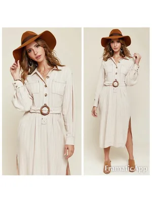 Free People Audrey Stripe Midi Shirtdress Size M thumbnail 10