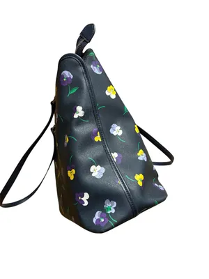 Kate Spade Blue & Yellow Floral Tote thumbnail 13