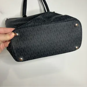 Michael Kors‎ medium size shoulder bag black gray thumbnail 5