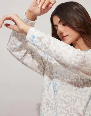 Stars Above Long Sleeve Splatter Leopard Top thumbnail 3