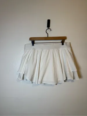 Lululemon Court Rival High Rise Skirt White thumbnail 2
