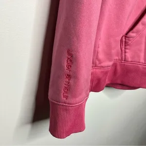 Under Armour‎ semi fitted hoodie size large pink thumbnail 2
