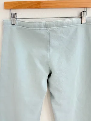 Brandy Melville John Galt Light Blue Mint Drawstring Fleece Sweatpants thumbnail 8