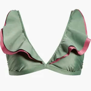 Farm Rio Ruffle Bikini Top, Size Medium , $$115 thumbnail 2