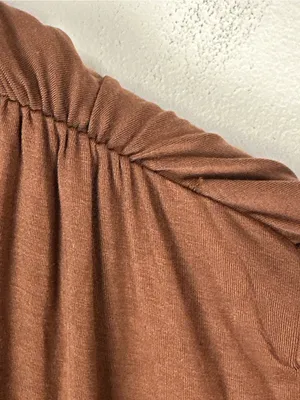 Helsa Revolve Brown Jersey Backless Maxi Dress Women’s Sz XS thumbnail 7