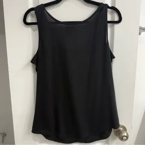 New Directions Black Sequin Women’s Large Tank Top thumbnail 4