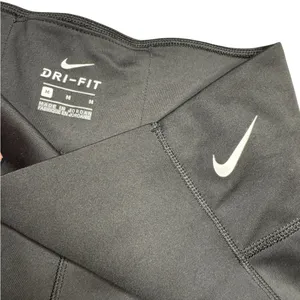⚫️ Nike Dri-Fit Black Cropped Leggings 💪 Women’s M 22” Inseam‎ ⚫️ thumbnail 2