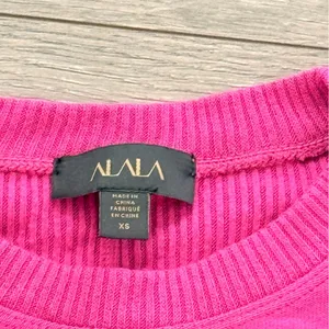 ALALA Pink Lilac 2 Pieces Lounge Set Cozy‎ Warm Relaxed Casual thumbnail 3