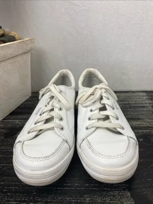 Keds White Lace Up Athletic Sport Sneaker Shoes 6.5 thumbnail 2