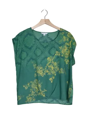 Cabi Women's M Green with Envy Cap Sleeve Style #597 Blouse thumbnail 2