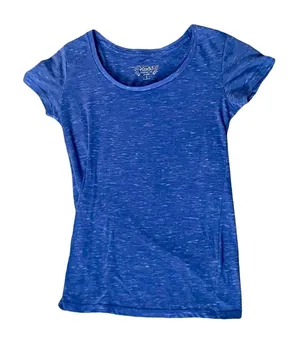 Mudd dark blue acid wash short sleeve t-shirt thumbnail 1