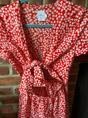 Princess Polly Virgo Tie Front Romper thumbnail 4