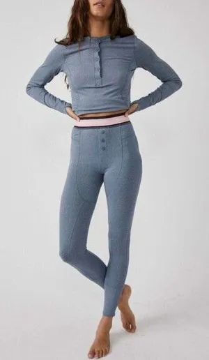 Womens Size M Free People Movement Leggings EUC thumbnail 1