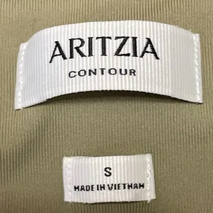 Aritzia Contour Women's Green Sleeveless Square Neck Sculpt Knit Tank Top Size S thumbnail 4