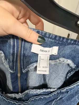Jean Dress Forever 21 thumbnail 3