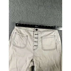 Gianni Bini Pants Women‎ 7/28 High Rise Wide Leg Boho Festival Coastal thumbnail 3