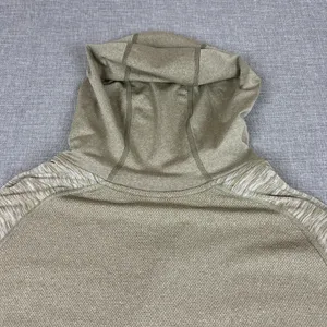 Lululemon Hoodie Mens L Green‎ 1/4 Zip Stretch Your Head Lightweight thumbnail 10