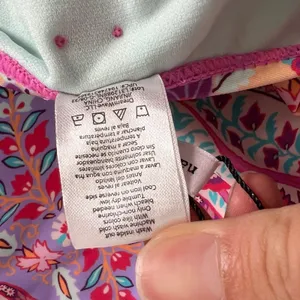 Nanette Lepore One Piece Swimsuit Floral Wrap Halter Size 12 thumbnail 6