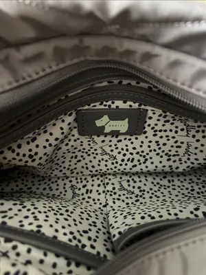 Radley London Charleston quilted nylon crossbody bag with spotted Scotty charm thumbnail 5