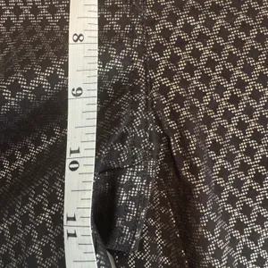 89th & Madison Pants Women 12 Black Gold Geometric Straight Leg Stretch Trouser thumbnail 10