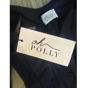 Oh Polly Zurich Low Plunge‎ Ruched Mini Dress NWT Size US 2 Black thumbnail 7