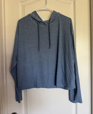 Old Navy Blue Long Sleeve Hoodie Top / C62 thumbnail 1