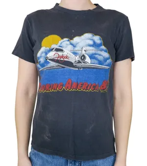 Hanes Vintage Foghat Touring America 81 Shirt thumbnail 1