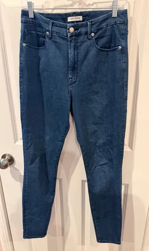 Good American Good Waist Skinny Jeans Size 12 thumbnail 1