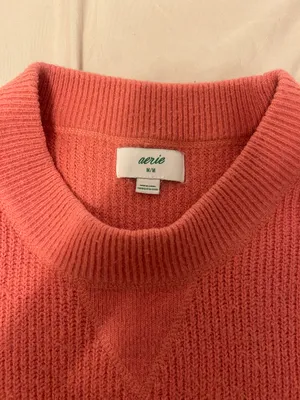Aerie Pink Sweater Size Medium thumbnail 3