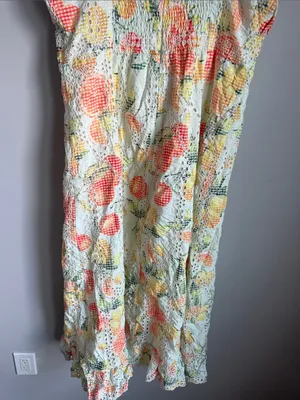 By Anthropologie Ruffled Eyelet Dress thumbnail 9
