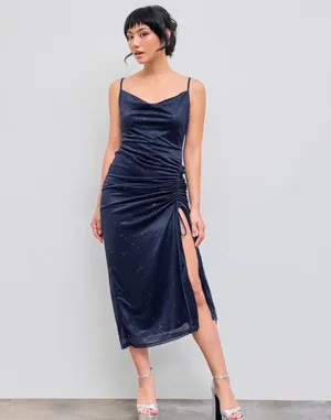 Cider Dress Blue Maxi Slip thumbnail 1