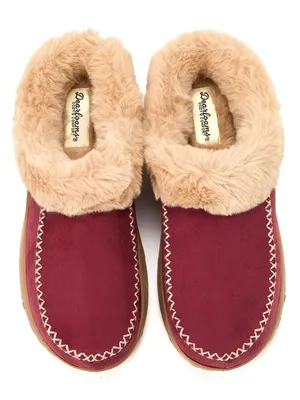 Dearfoams Cozy Comfort Women's Moc Toe Clog Slippers size 7-8 thumbnail 1