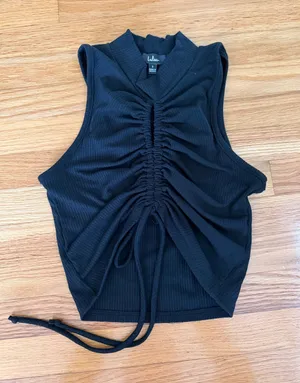 Lulus cropped tank thumbnail 1