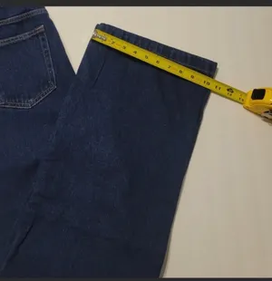 Forever 21 Womens Super Wide Leg Blue Jeans thumbnail 5