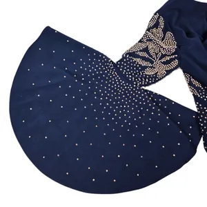 Betsy & Adam Navy Beaded Bell Sleeve V Neck Mini Cocktail Dress Size 8‎ NWT thumbnail 9