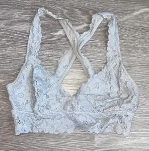 Gray Lace Bralette thumbnail 1