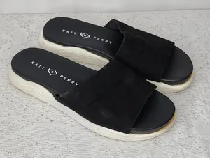 Katy Perry The Phoebe slip on platform sandals slides 7.5 thumbnail 1